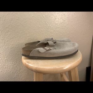 Birkenstock Boston clog suede